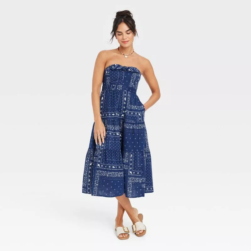 Women's Sleeveless Denim Dress - … curated on LTK