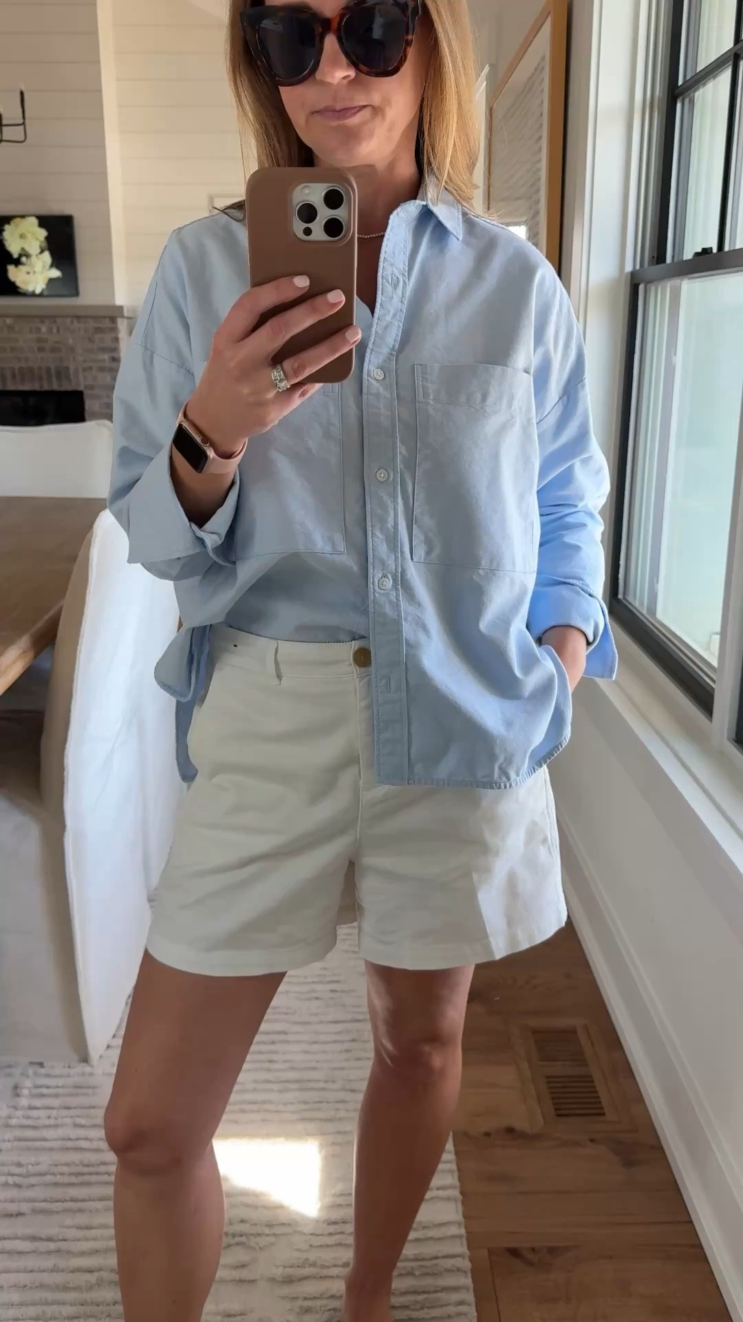 Top size small
Shorts size 2

#LTKdayinmylife #LTKgrwm #LTKootd