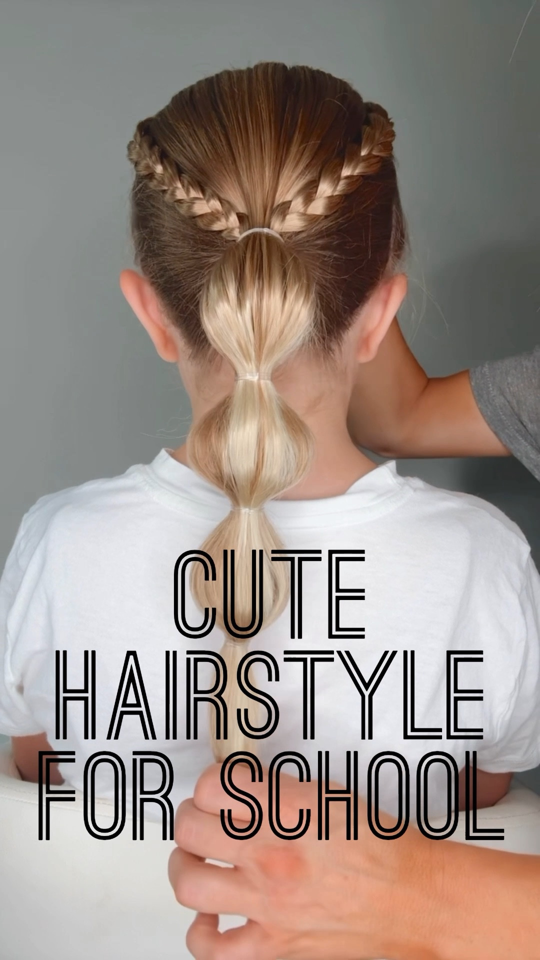 CUTE HAIRSTYLE FOR SCHOOL 🩷 I love this hairstyle for my daughter! This one is so pretty and comes out looking so cute! I’m gonna share my favorite hair products that I love to use! This hairstyling cream is like magic! Works like a charm! 

#LTKBeauty