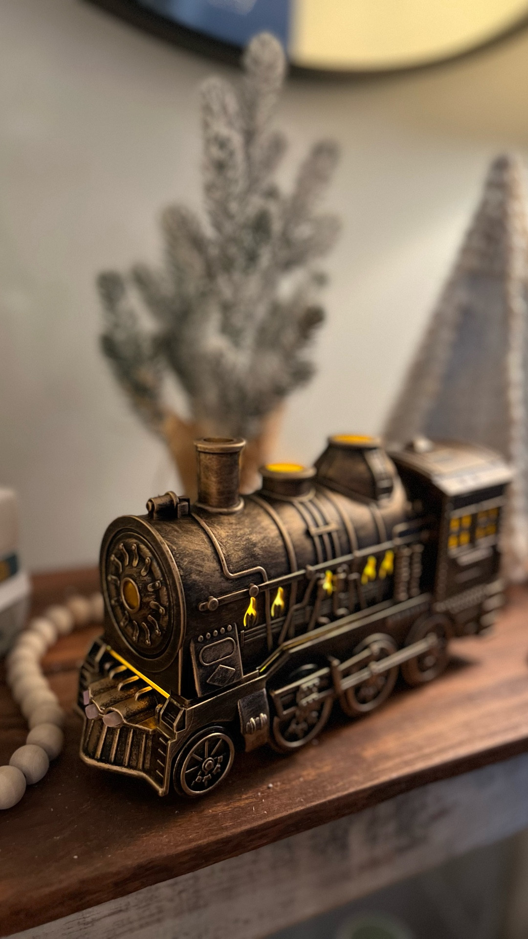 Obsessed with this light up train that blows “smoke” 🎄 Soo cute. It’s actually a diffuser! 

#LTKHoliday #LTKGiftGuide #LTKHome