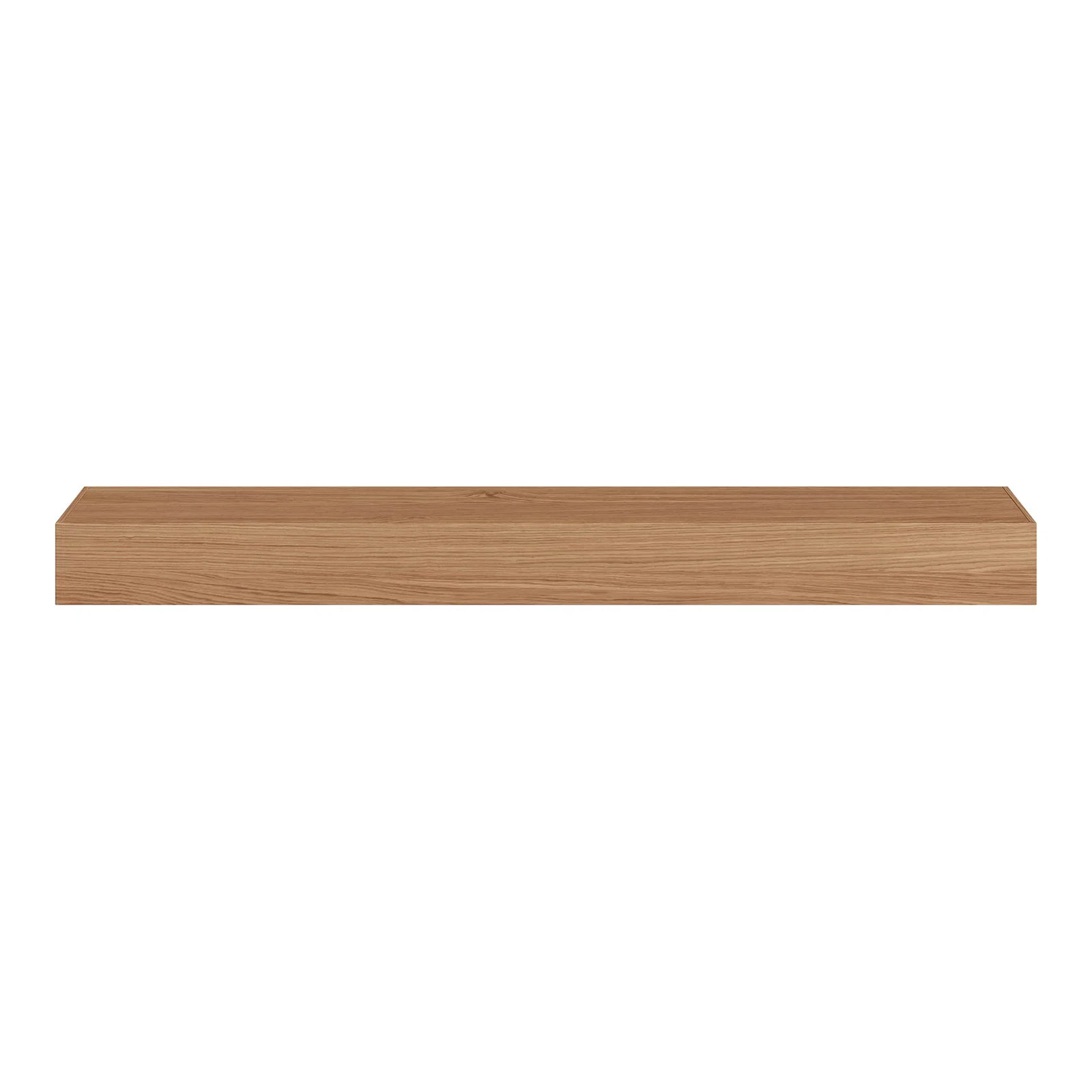 5 In. D X 7.25 In. W X 72 In. L Unfinished White Oak Wood Mantel | Wayfair North America