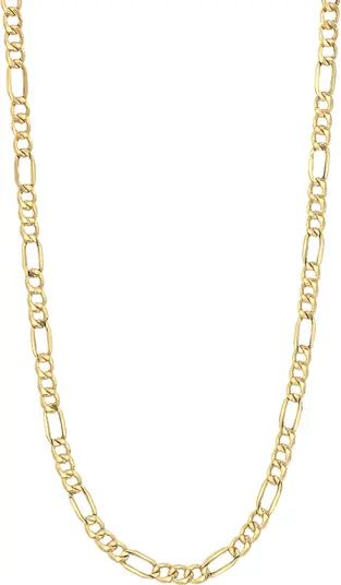Men's 14K Gold Figaro Chain Necklace | Nordstrom