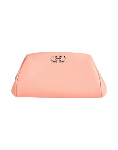 Ferragamo G. soft M. bag Woman Clutch Salmon pink Size - Calfskin | YOOX (US)