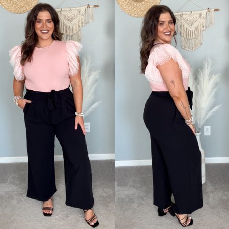 Midsize Summer business casual workwear office outfit 👩‍🏫💼👠 
Top: XL
Pants: XL
#midsizeoutfits #affordablefashion #ootd #businesscasual #styleinspo #workwear #officeoutfits #amazonfashion #sandals #summerstyle #blouse #top #teacheroutfits #pants #slacks #trousers 

#LTKcurves #LTKworkwear #LTKstyletip