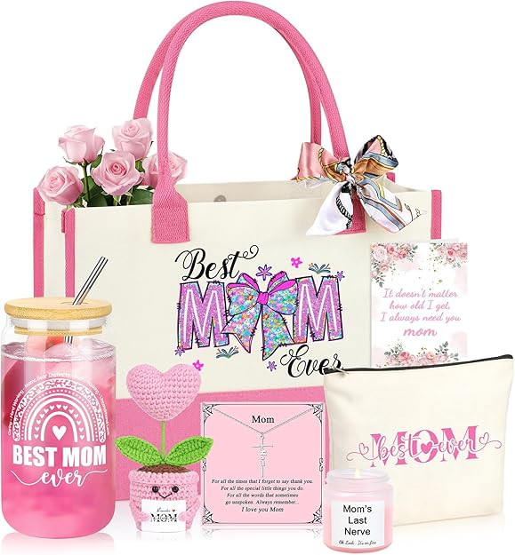 Gifts for Women Basket Set of 6, Mothers Day Birthday Gifts for Mom Grandma Sister Daughter | Amazon (US)