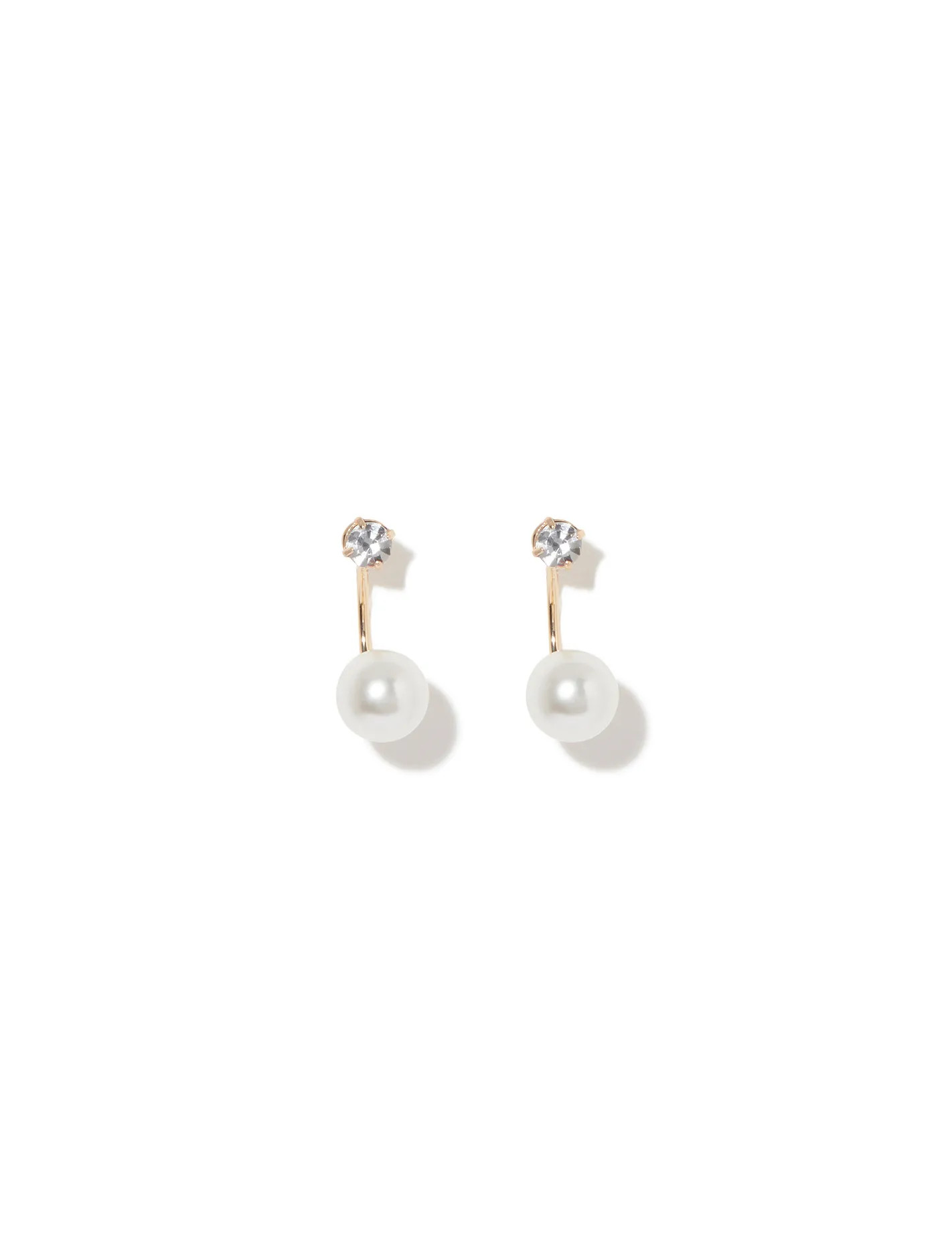 Luna Pearl Crystal Earrings | Ever New (CA)