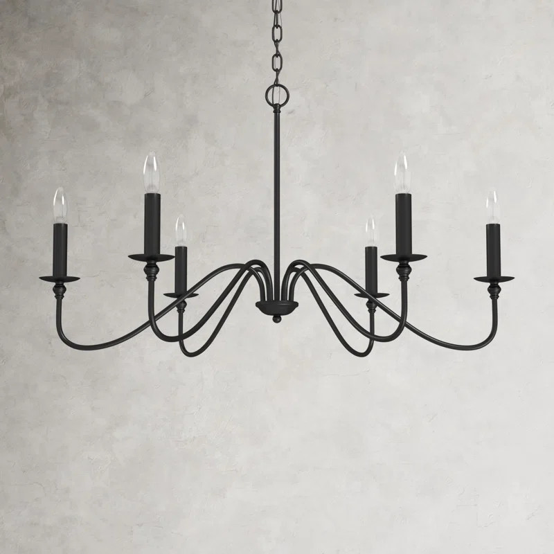 Ableton 6 - Light Dimmable Classic / Traditional Chandelier | Wayfair North America