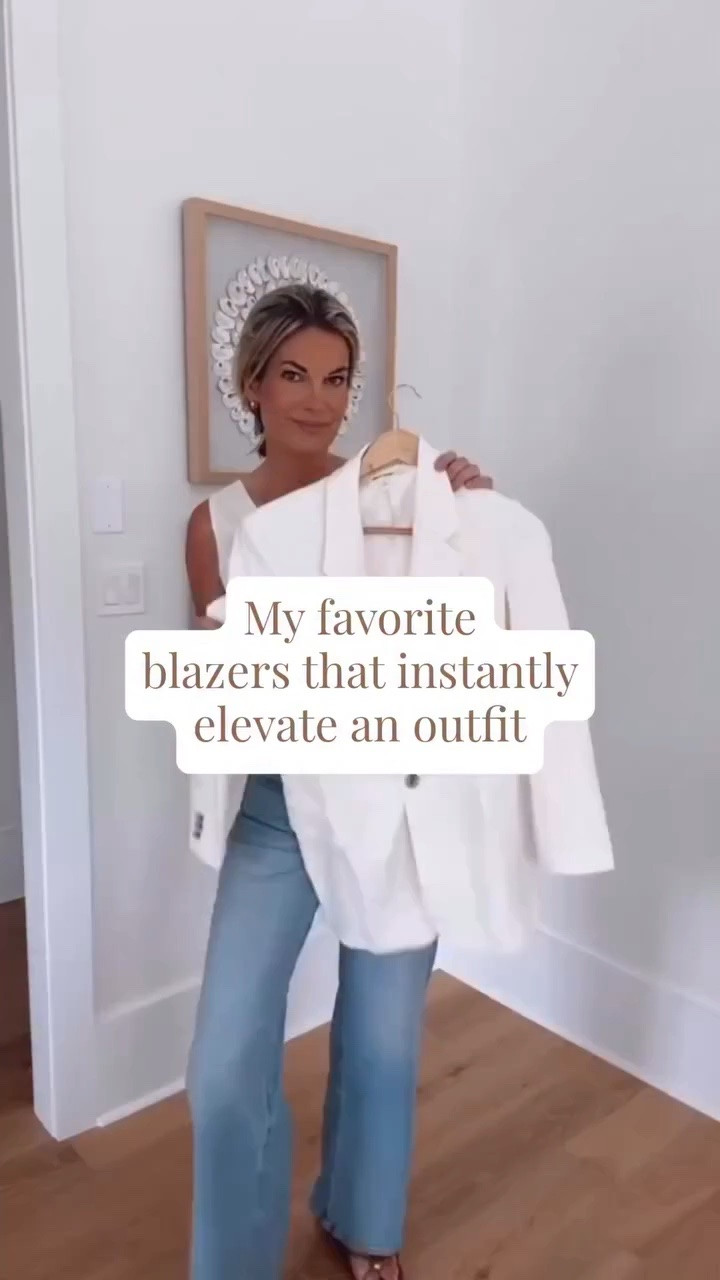 The easiest way to make a basic outfit look more polished without a ton of effort? Add a blazer 💁‍♀️!

Use my new customer discount code on any of the Spanx items: RACHELXSPANX

#LTKOver40 #LTKWorkwear #LTKootd