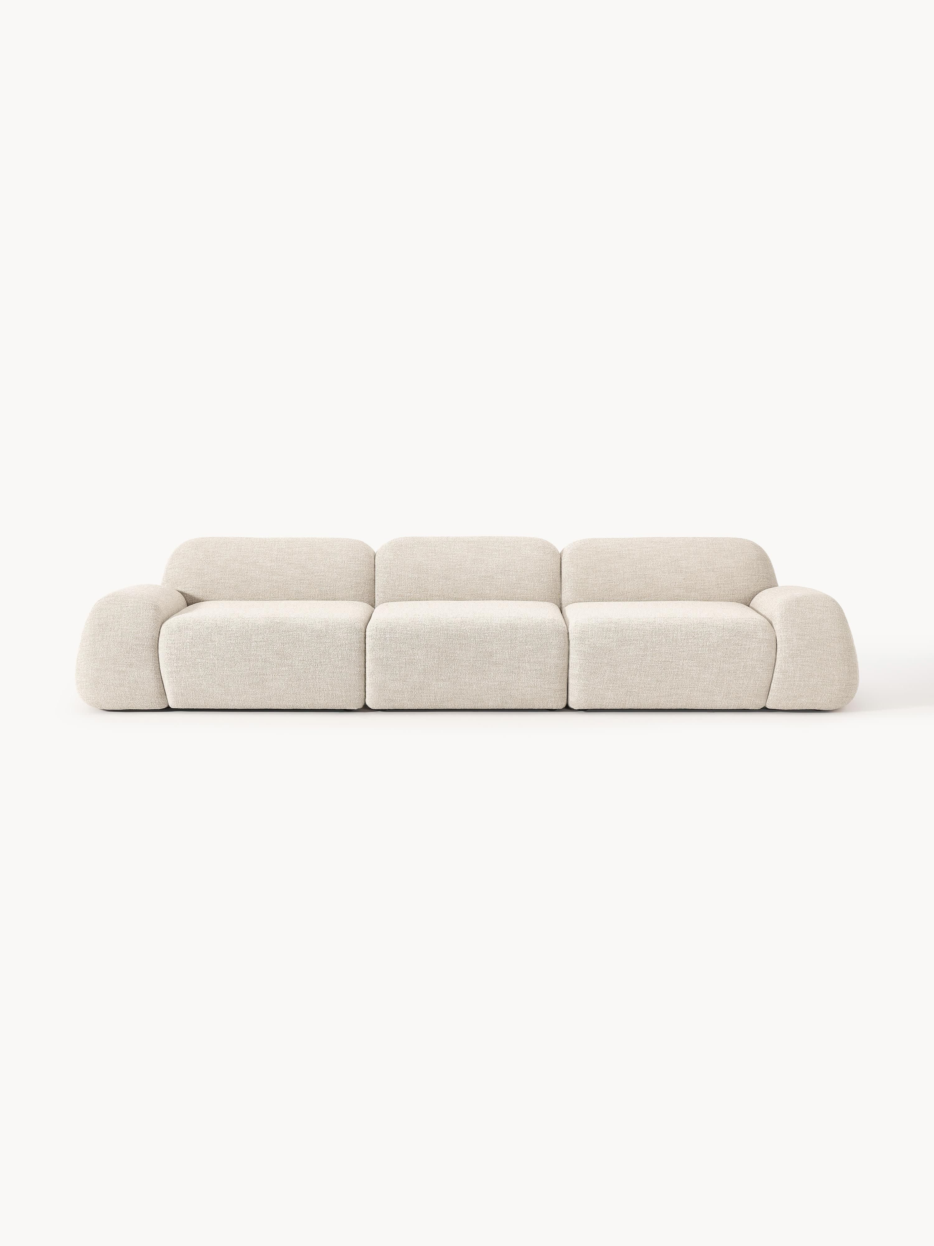 Modular Bouclé Sofa Wolke (4-seater) | Westwing UK