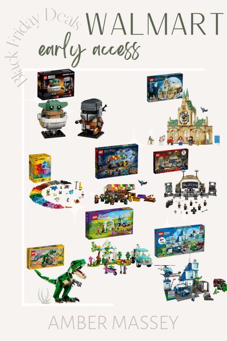 Walmart Black Friday Deals | Legos | great gift idea for kids. Gift idea for boys. Gift idea for girls. Perfect for a wide range of ages from toddlers to teens. Great gift idea for non screen time.

#LTKkids #LTKCyberweek #LTKGiftGuide