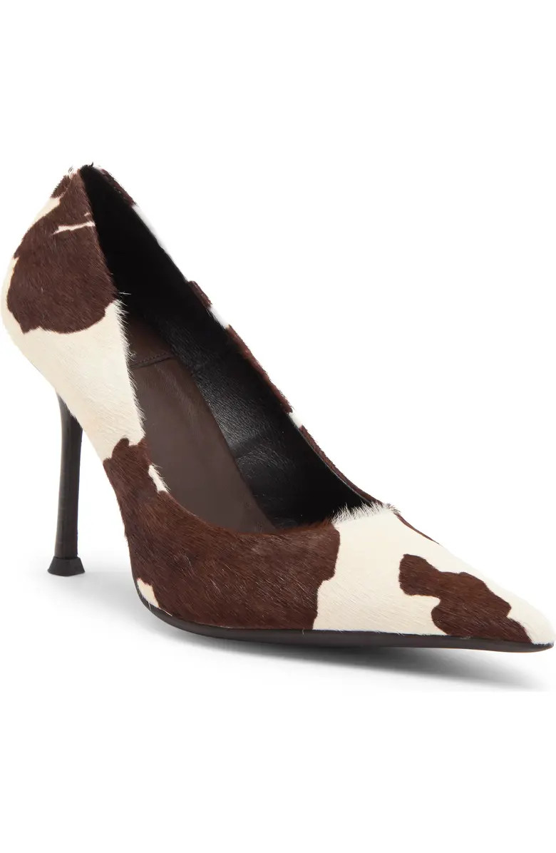 Risktake Genuine Calf Hair Pointed Toe Pump (Women) | Nordstrom