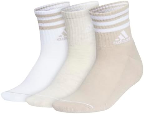 adidas Women's Cushioned Sport High Quarter Socks (3 Pairs) Durable & Comfortable | Amazon (US)