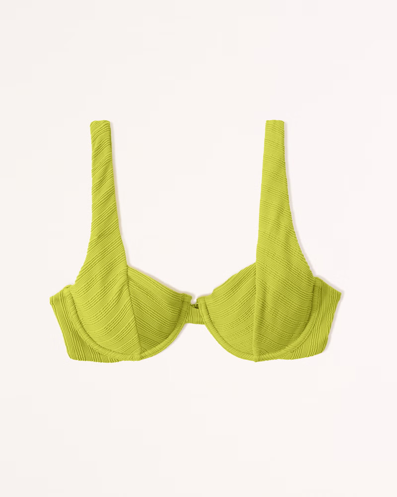 Seamed Underwire Bikini Top | Abercrombie & Fitch (US)