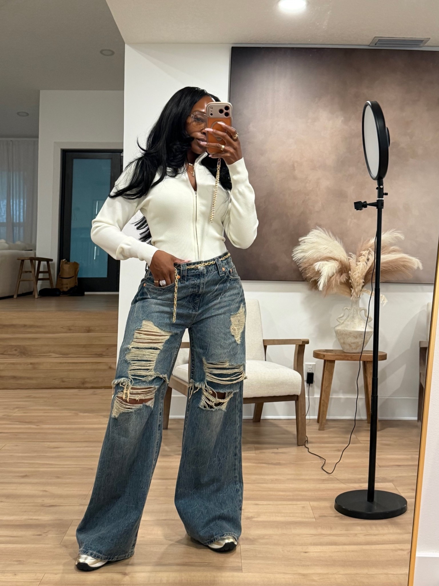 Scroll to shop! ✨ Everything from this look is linked below. 👇🏽    Wearing: Size Small | 5’4” | 140 lbs  📲   Download the FREE LTK app & follow me (@kirasfashionfinds) to shop all my daily finds.  #LTKootd #LTKPetite #LTKU