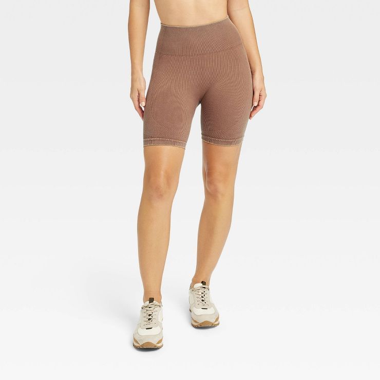 Women's High-Rise Seamless Bike Shorts 6" - JoyLab™ | Target