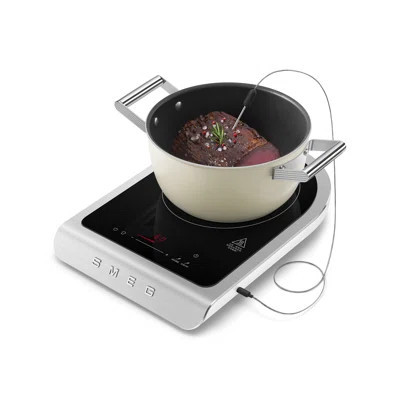 Contemporary Portable Induction Cooker in Matte Black | Wayfair North America