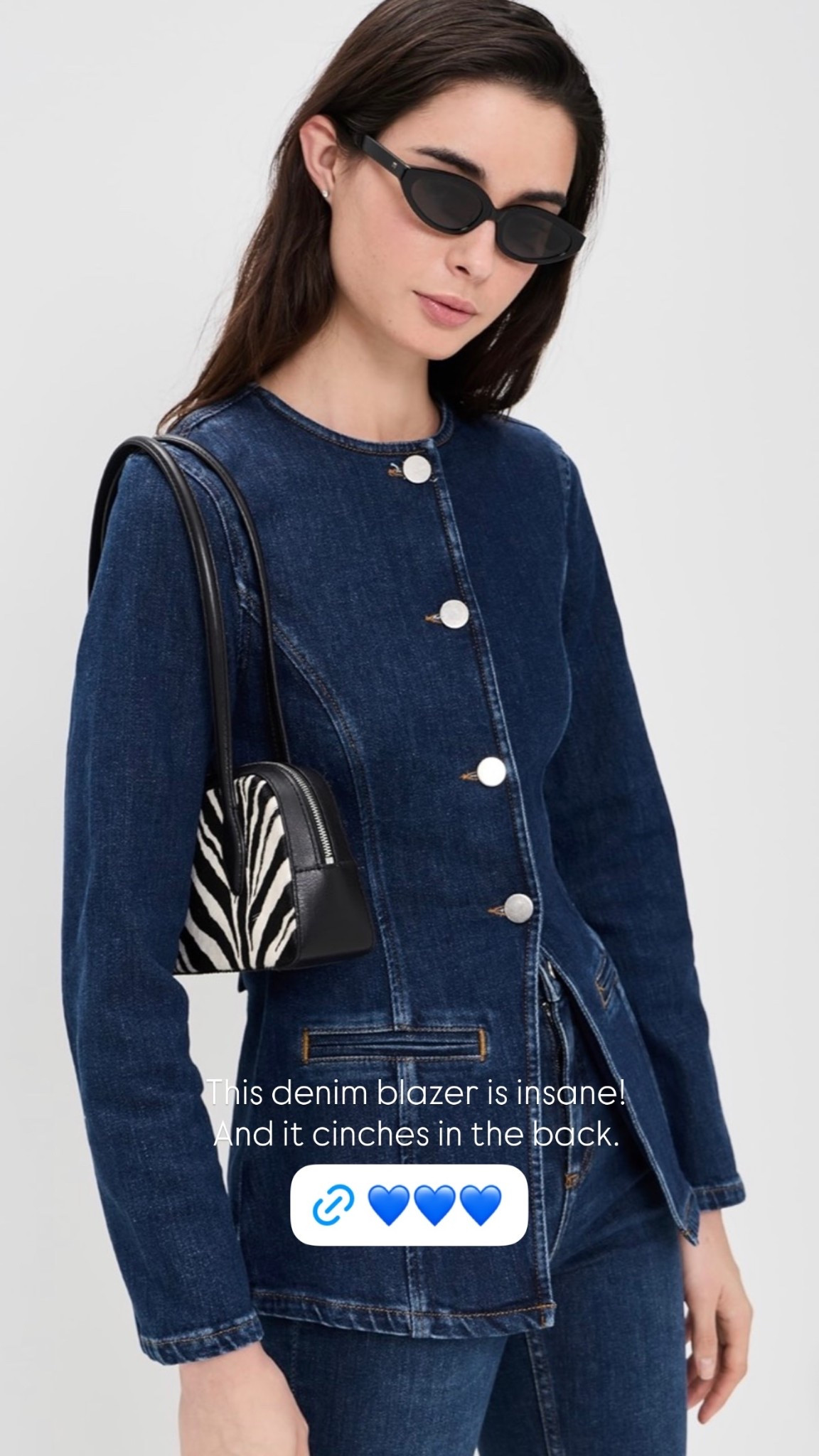SHOPBOP SPRING EVENT ❤️S

This denim blazer is insane! And it cinches in the back.