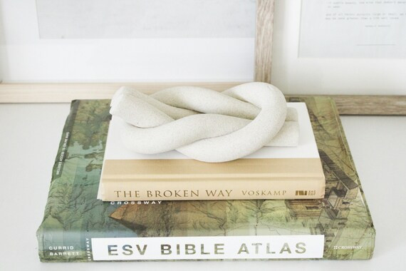 Double Loop Clay Knot Home Decor | Etsy (US)