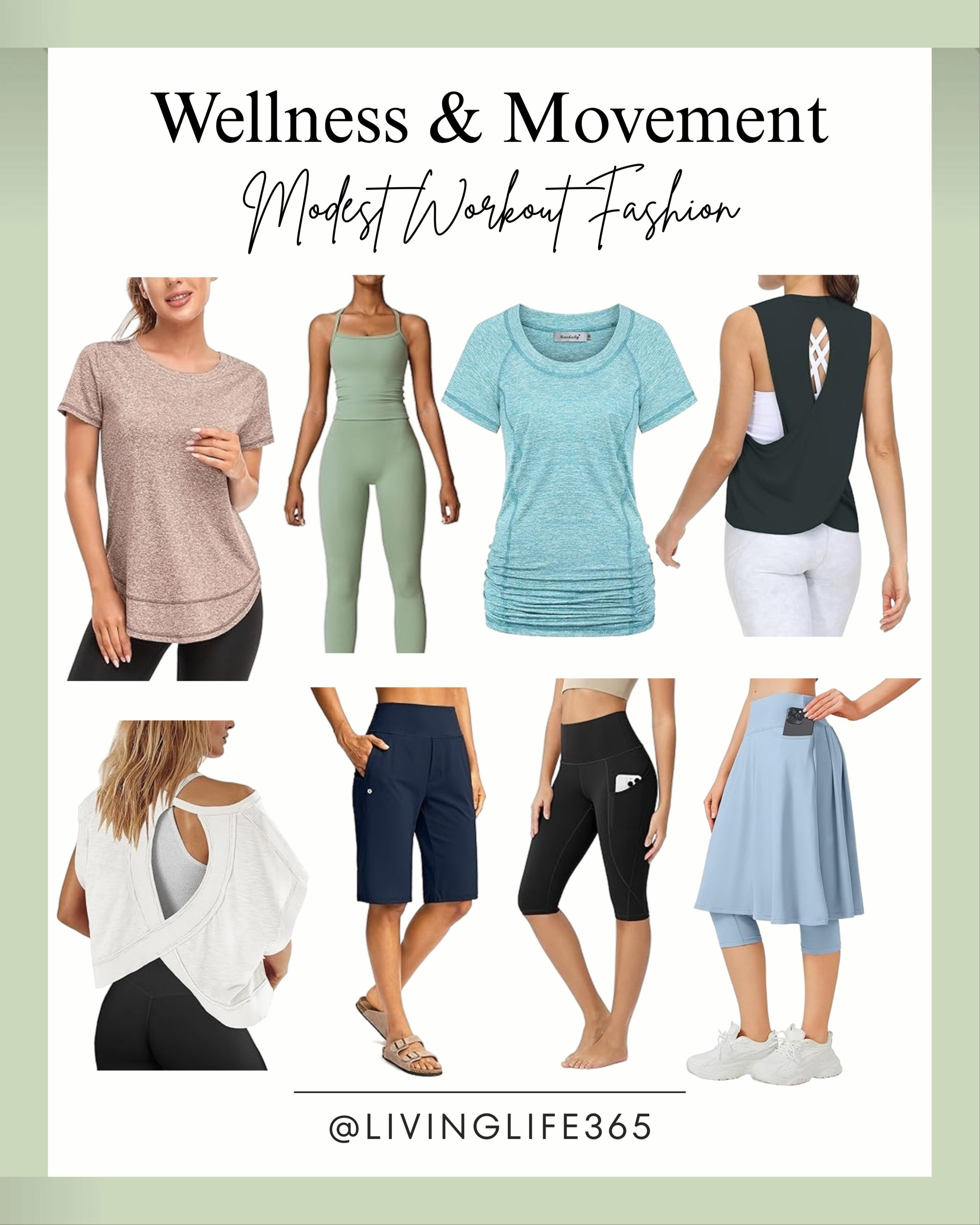 Step up your fitness routine with confidence and style! I've found the best modest workout wear that is both comfortable and chic. From breathable tops to supportive leggings and everything in between, these pieces will keep you covered and moving freely. Ready to feel good and look great? Shop my top picks now! #ModestFashion #WorkoutStyle #Activewear #Wellness #Movement #ModestActivewear #ShopTheLook #FitnessFashion

#LTKActive #LTKSaleAlert #LTKStyleTip