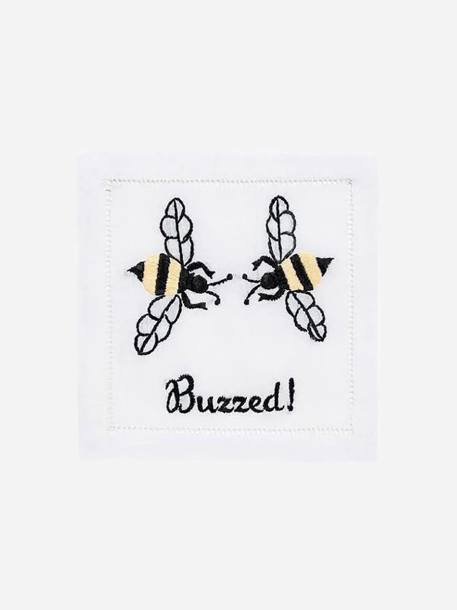 August Morgan Buzzed Cocktail Napkin Set | Saint Bernard
