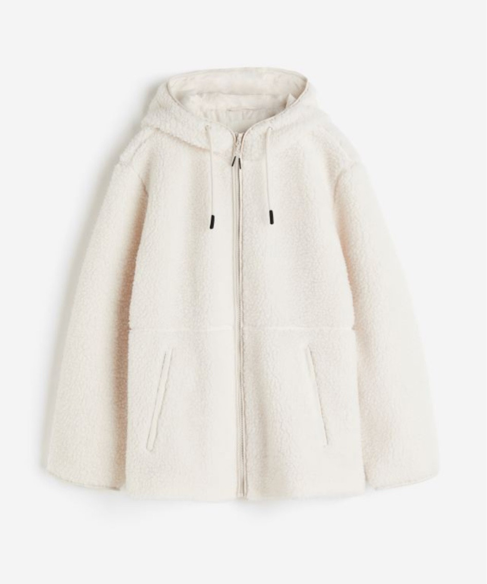 Teddy jacket in stock on H&M!! 

#hm #handm #hmnewin #hmautumn #autumnoutfit #teddyjacket #fleece 

#LTKfindsunder50 #LTKSeasonal #LTKstyletip