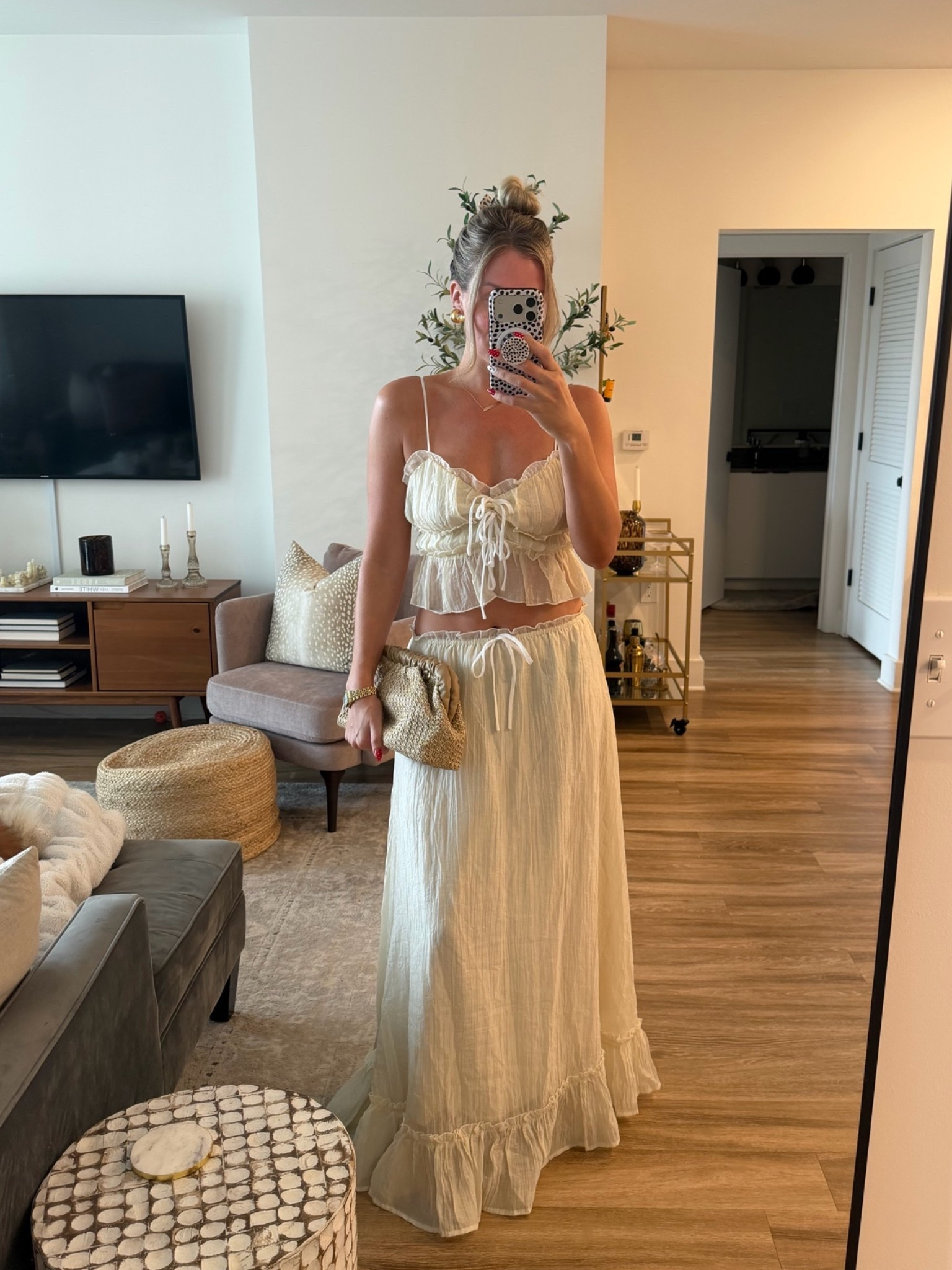 The perfect Summer set! I’m 5’7” wearing a small in both pieces (I pinned the top in the middle to give it more of a sweetheart neckline) @12th Tribe

#LTKootd #LTKSeasonal #LTKSwim