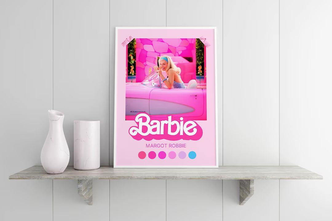 Barbie Movie Poster - Barbie Wall Print Decor | Etsy (US)
