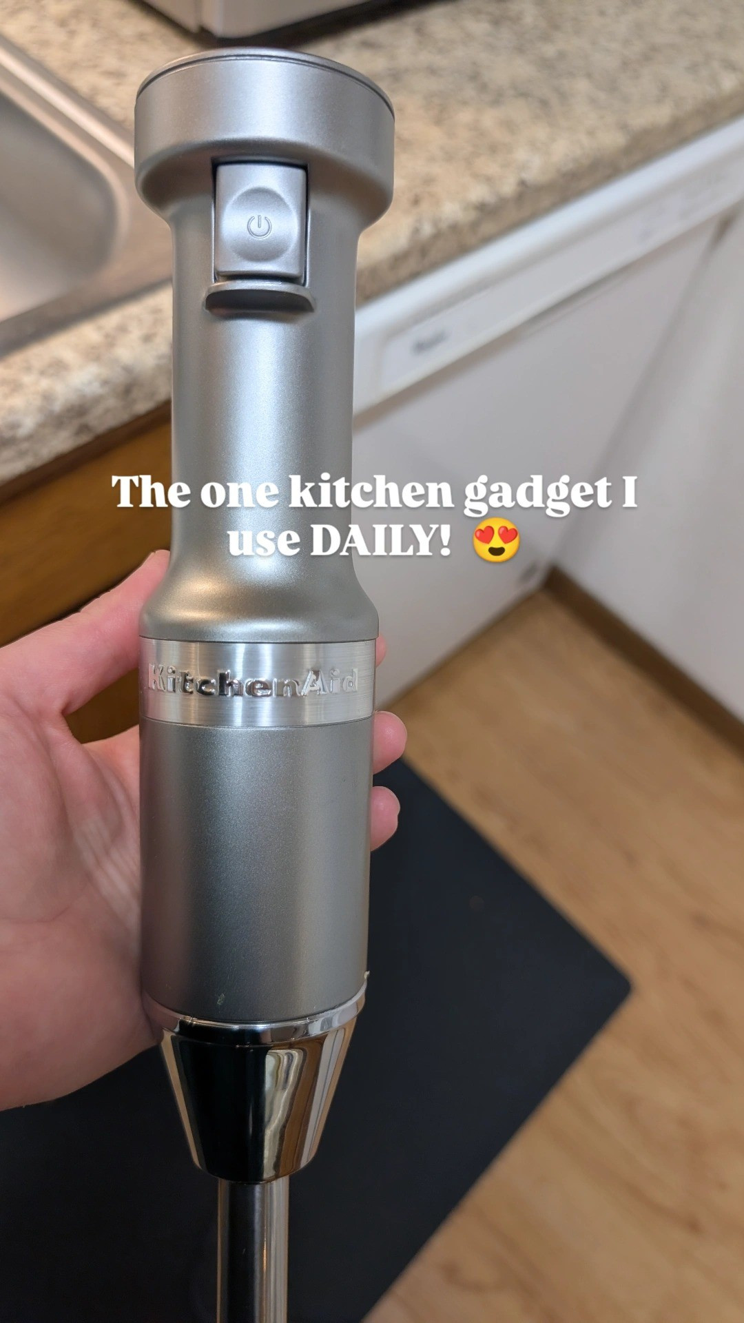 ✨ KitchenAid Immersion Blender – My Go-To Kitchen Shortcut ✨

If you make soups, smoothies, sauces, or baby food at home, this KitchenAid immersion blender (hand blender) is a total game changer. It blends right in the pot, so there’s less mess, fewer dishes, and way faster cleanup 🙌

I love how powerful and easy it is to use—perfect for:
🥣 Creamy soups (like tomato, broccoli, potato)
🥤 Smoothies & protein shakes
🍯 Homemade sauces, dips, and dressings
👶 Baby food purées

It’s compact, easy to store, and way more convenient than pulling out a bulky blender every time. 

A must-have for busy kitchens!

👉 Shop my KitchenAid immersion blender
here.

#kitchenaid #immersionblender #handblender #kitchenessentials #easyrecipes #homecooking #kitchengadgets #cookingtips #ltkhome #ltkfinds

#LTKHome #LTKfoodie