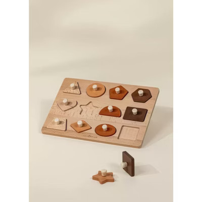 Coco Village - Wooden Shapes Learning Set  - 12 pcs | Target