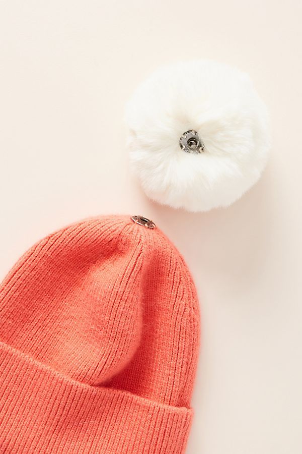 Pick-A-Pom Ribbed Beanie Base | Anthropologie (US)