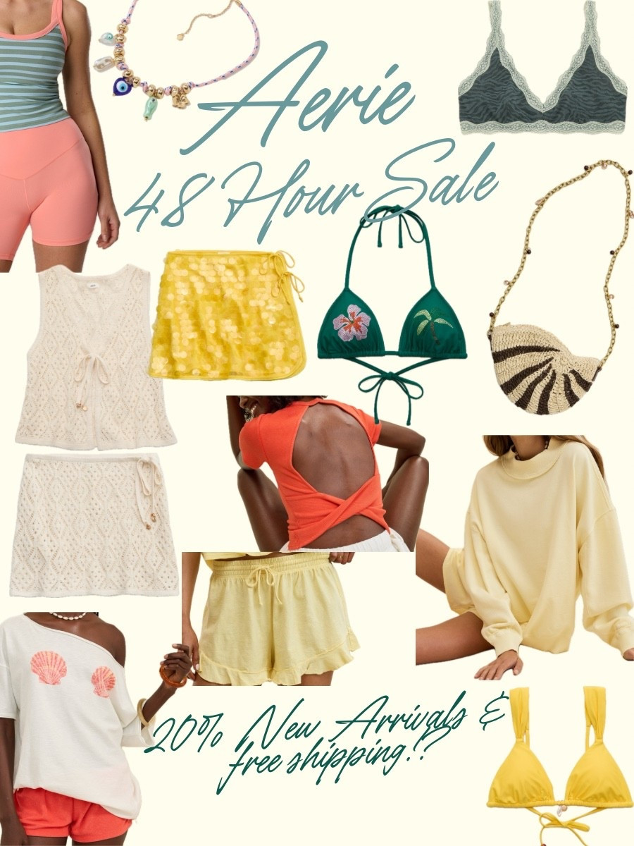 LTK x @Aerie just in time for summer- you cannot miss out!!⭐️☀️🐚🩵

#LTKootd #LTKSeasonal #LTKxAerie