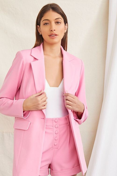 Notched Buttoned Blazer | Forever 21 (US)