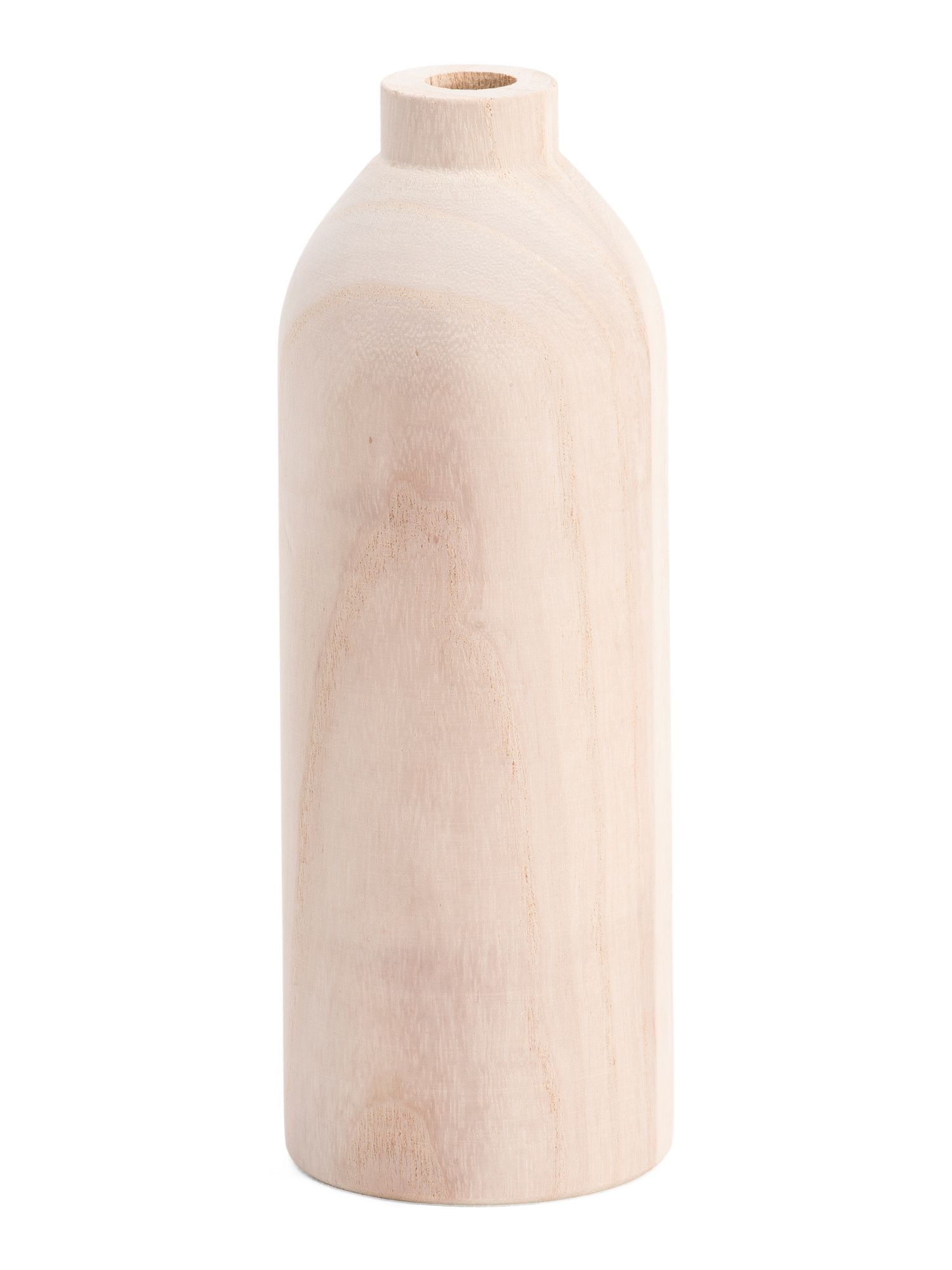 10in Wooden Vase | Marshalls