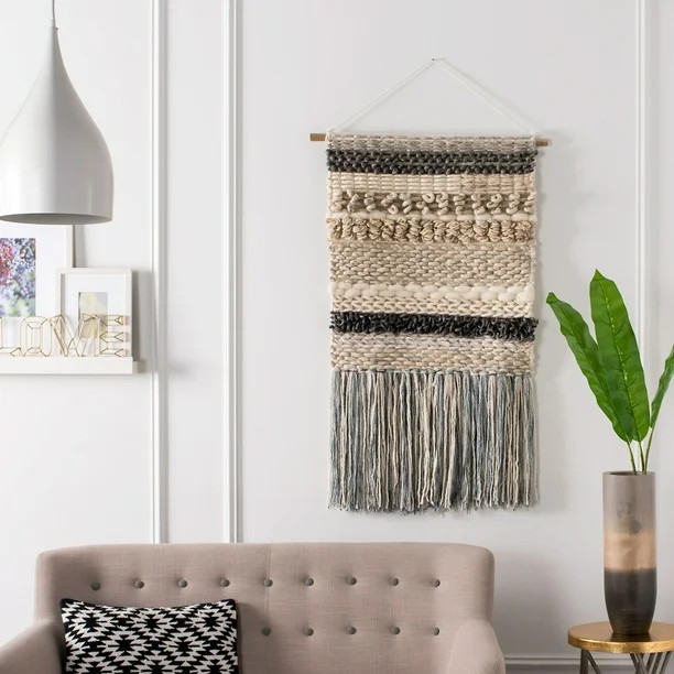 Safavieh Sedona Breigh Bohemian Woven Wall Tapestry, Natural/Multi - Walmart.com | Walmart (US)