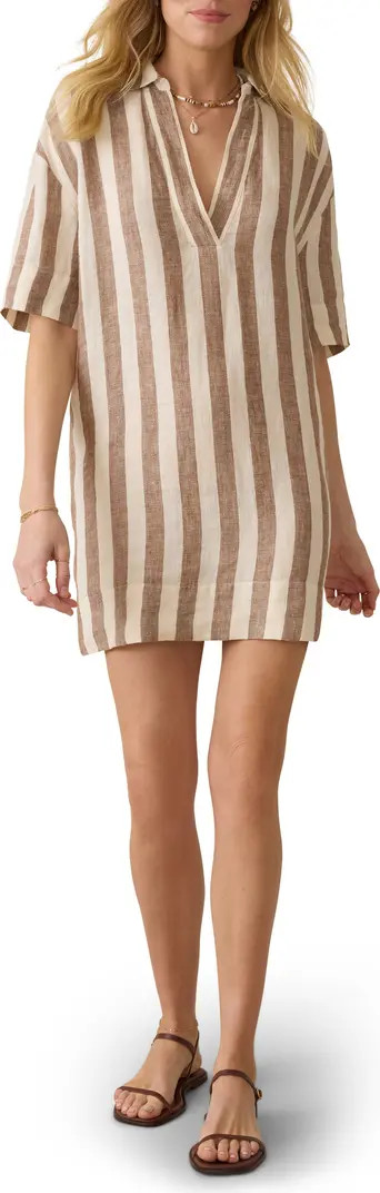 Palma Dara Stripe Mini Shirtdress | Nordstrom