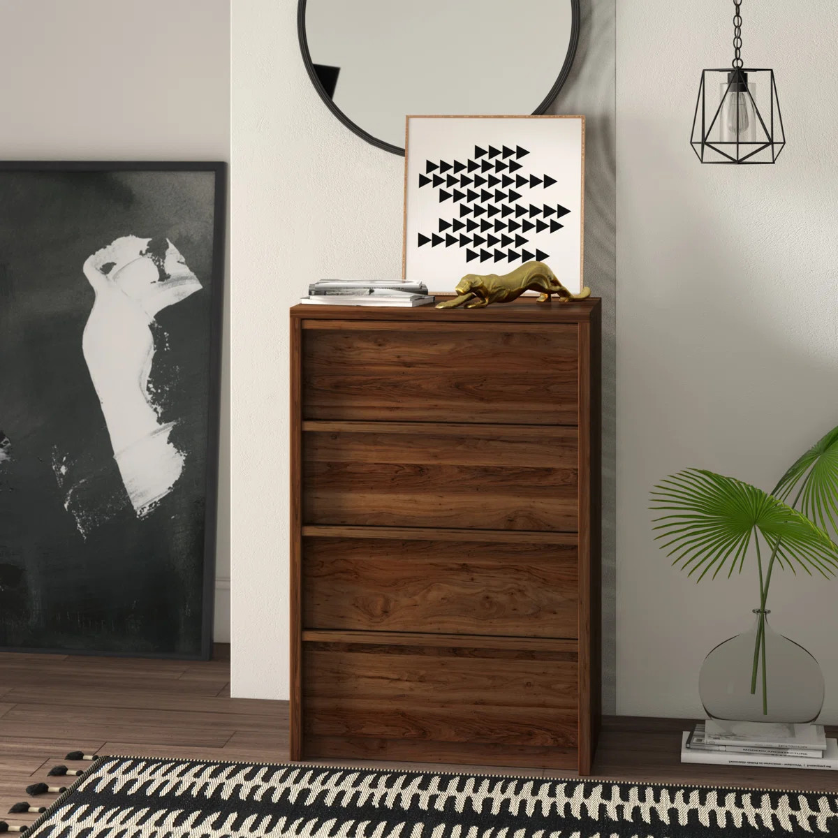 Posner 4 - Drawer Dresser | Wayfair North America