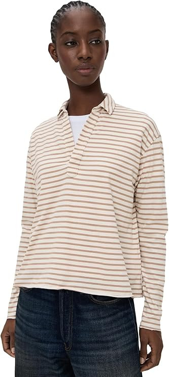 Frank & Eileen Women's Patrick Popover Henley Top | Amazon (US)