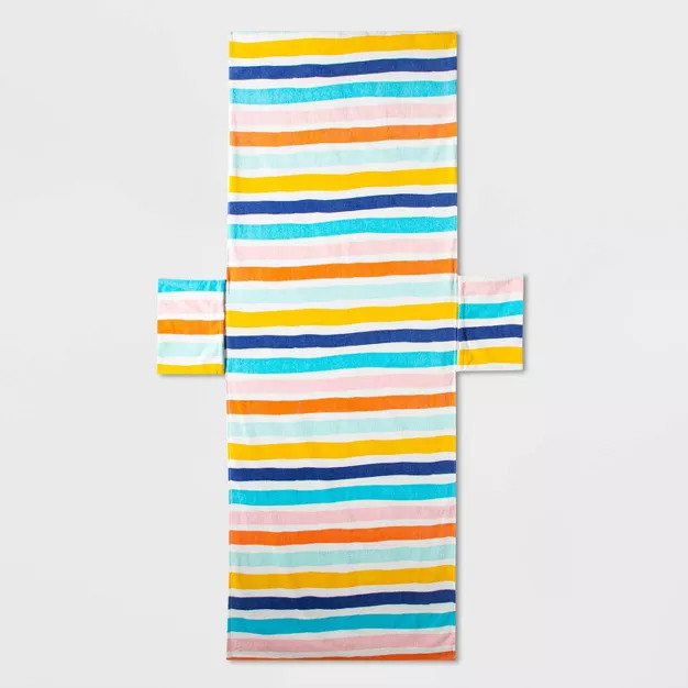 Chair Pocket Beach Towel - Sun Squad™ | Target