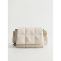 Mango Quilted Cross Body Bag - Neutral | Very (UK)