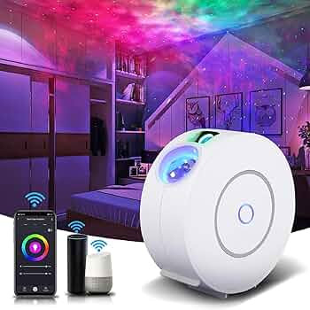 Smart Star Projector Galaxy Light, Home Planetarium Projector with APP Control | 24H Timer Modes ... | Amazon (US)