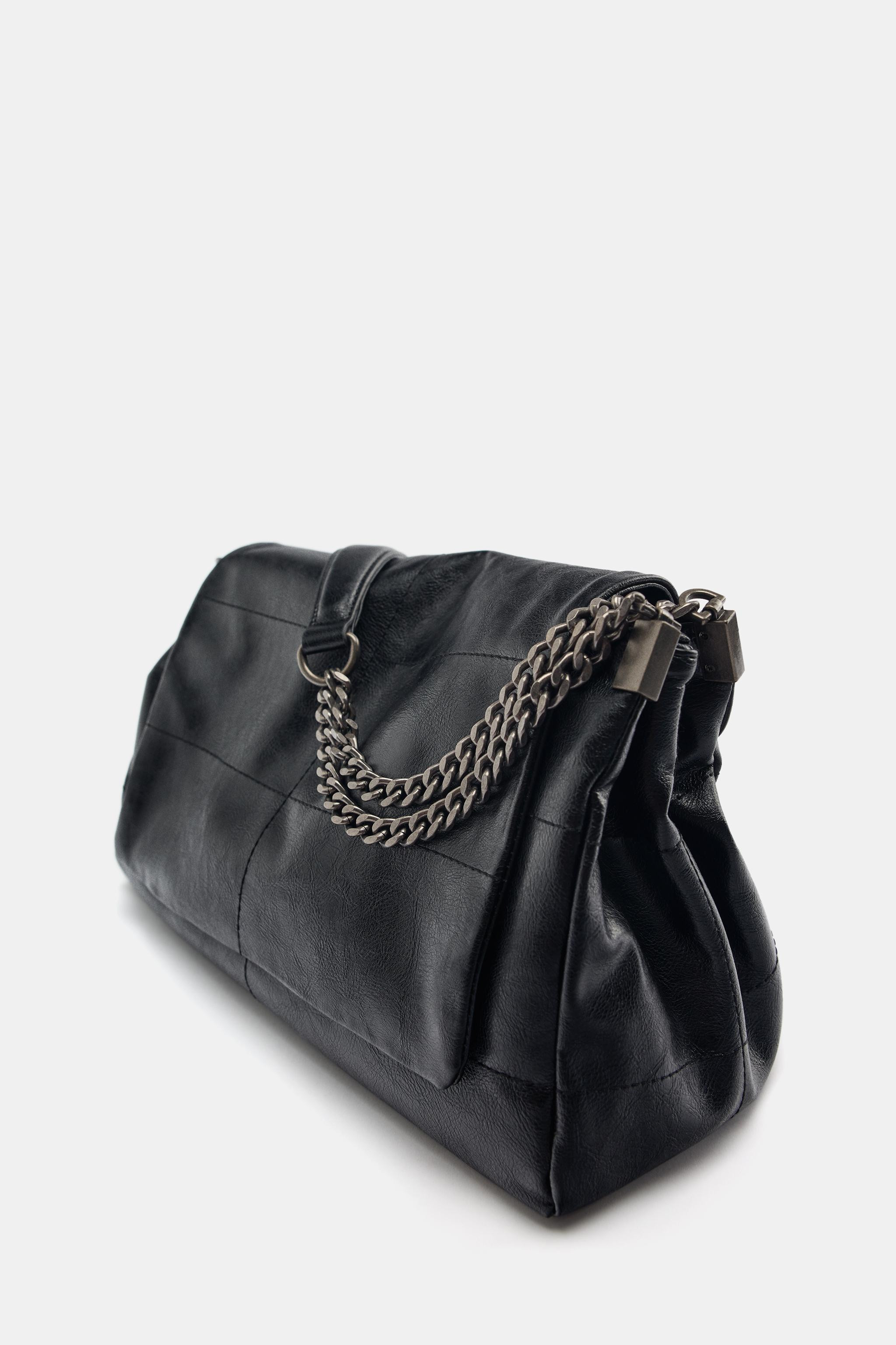 ROCK STYLE FLAP SHOULDER BAG | Zara US