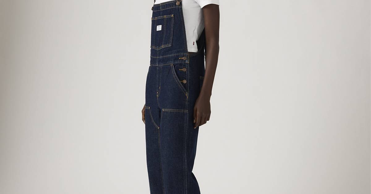 Baggy Highwater Women's Overalls - Dark Wash | Levi's\u00ae US | Levi's US