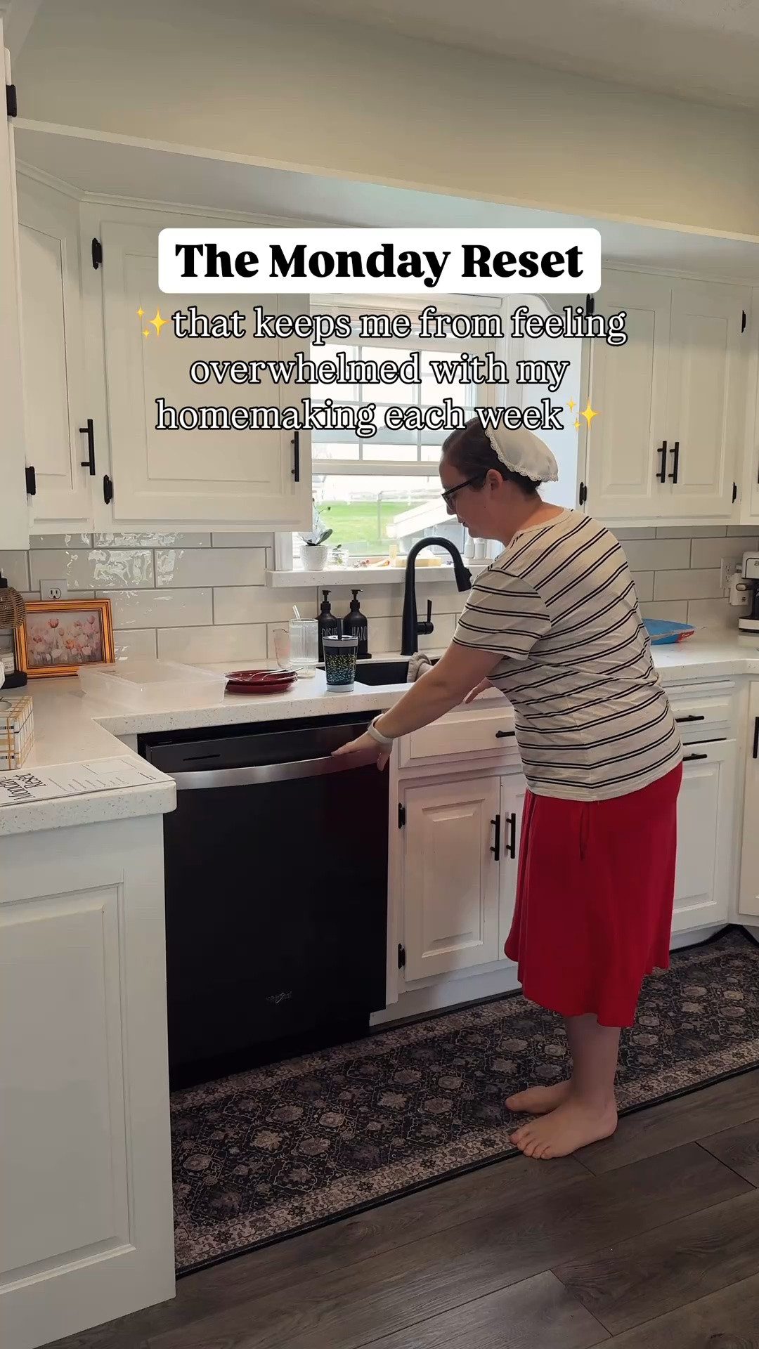 What are the 3 must dos on your weekly reset routine?

I love this routine because it allows me to just put our house back in order after the weekend, and the consistency of my balanced homemaking routine is really what helps me not feel overwhelmed with everything I need to do each week.

Be sure to hit follow if you want more homemaking tips & tricks. 🎉

Sweeper: @sharkhome 
Laundry Detergent: @pronouncelabs 
Blue Cleaning Rag: @norwex 
Glass & Bathroom Cleaner: @trulyfreehome 
.
.
.
.
#christianhomemaker #lizwengerd #cleaningroutine #homemakingroutine #balancedhomemaking

#LTKdayinmylife #LTKvlog #LTKHome