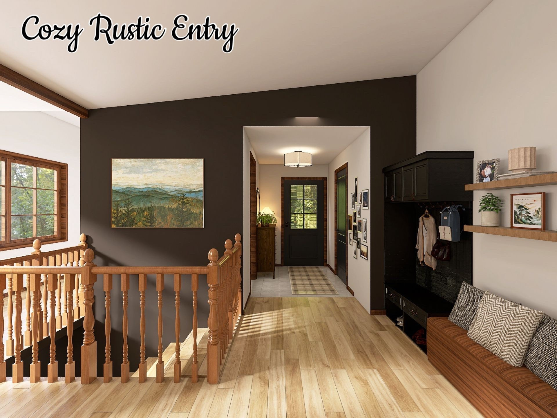 Designed by Olivia
Cozy Rustic Entry 

#LTKmomlife #LTKHoliday #LTKHome