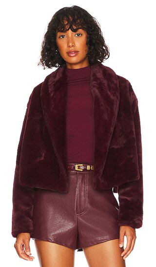 Faux Fur Jacket in Crossfire | Revolve Clothing (Global)