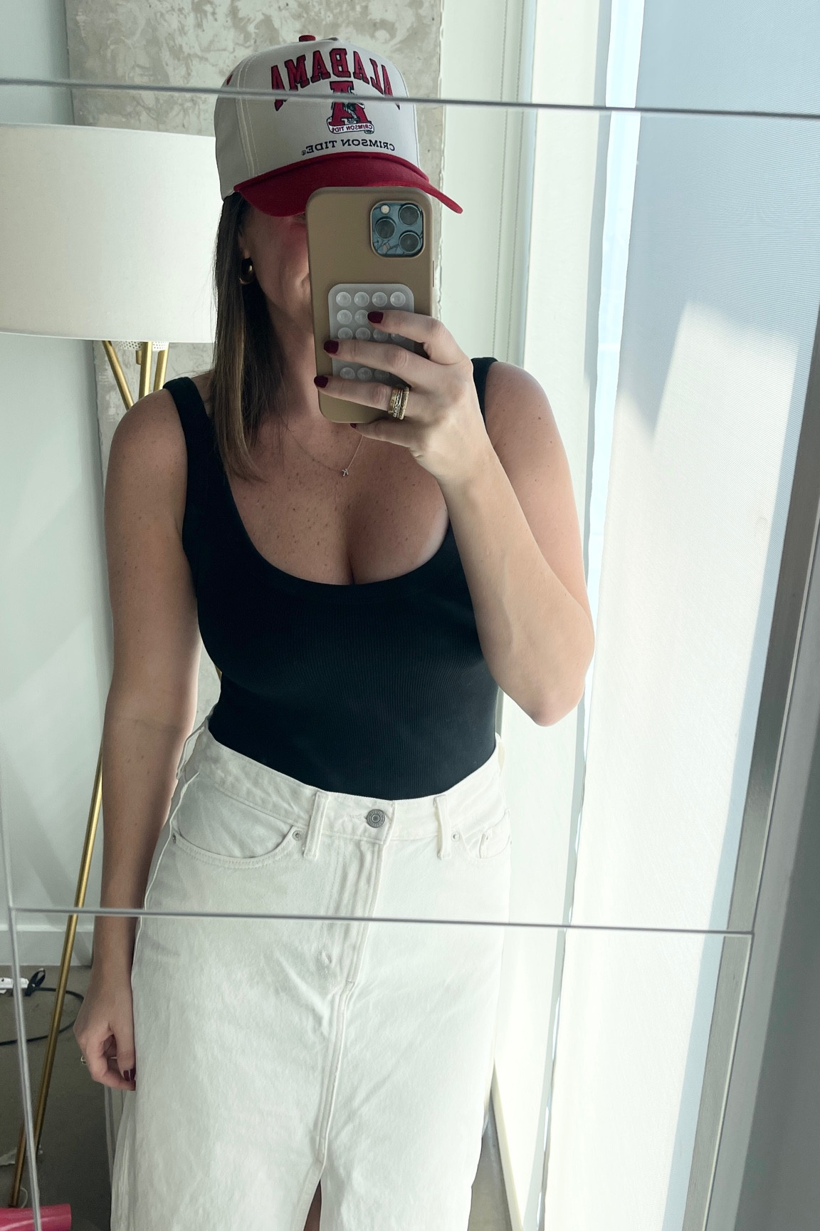 Denim skirt 