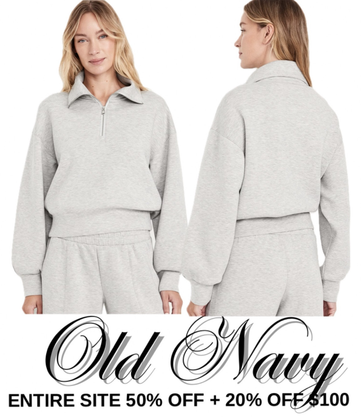 50% off entire site • 20% off $100  {old navy}

#LTKCyberWeek #LTKGiftGuide #LTKSaleAlert