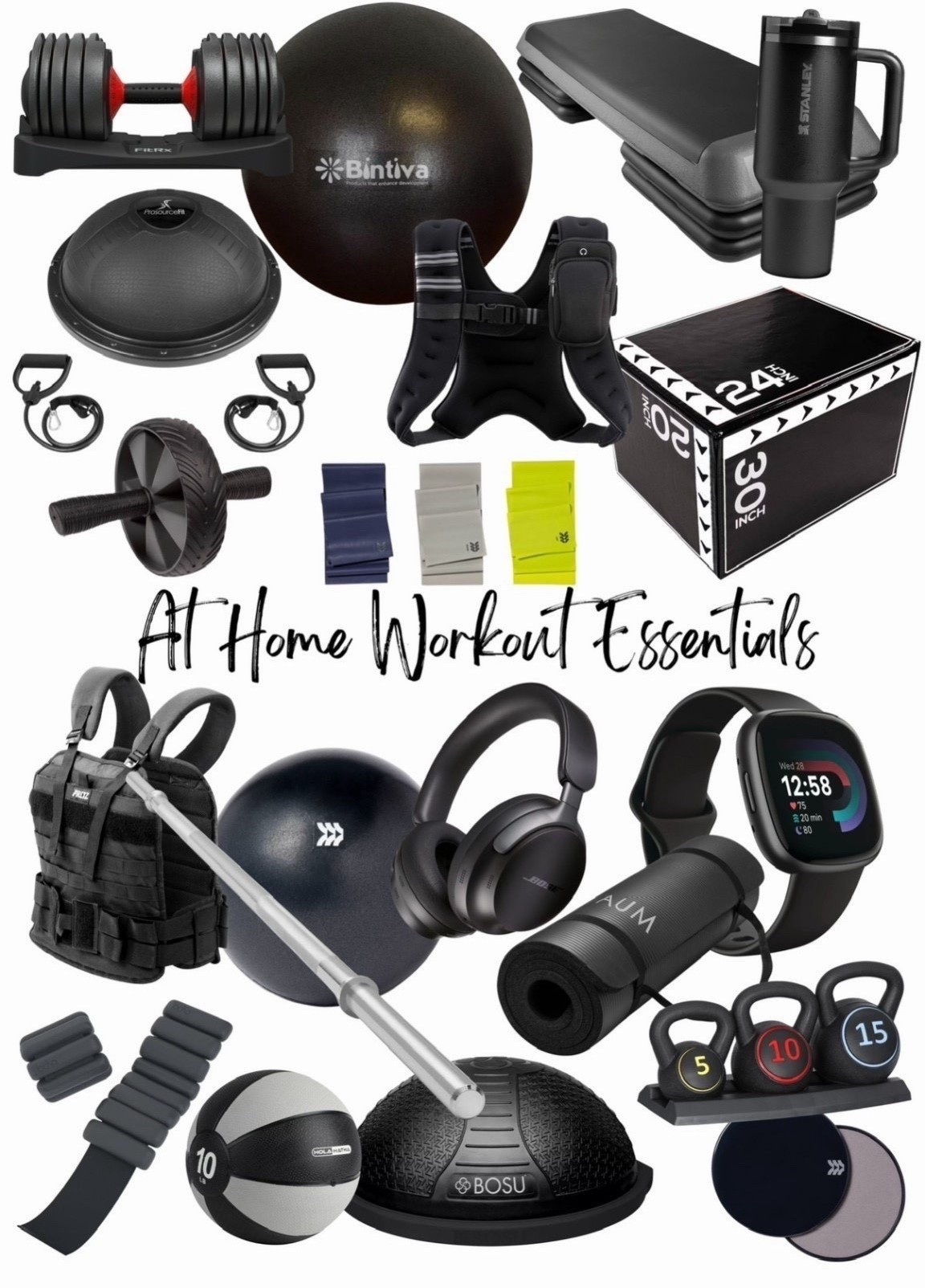 At home workout must haves!

You can get the best workout of your life from the comfort of your own home with very minimal equipment!

This is a great place to start as these are some of my most used items when I work out at home.

Target finds, target workout, Walmart finds, Walmart fitness, at home workout, fitness 



#LTKActive #LTKfitnessgoals #LTKselfcare