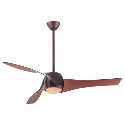 58" Artemis™ 3 Blade Ceiling Fan, Light Kit Included Minka Aire Finish: Copper Bronze | Wayfair North America