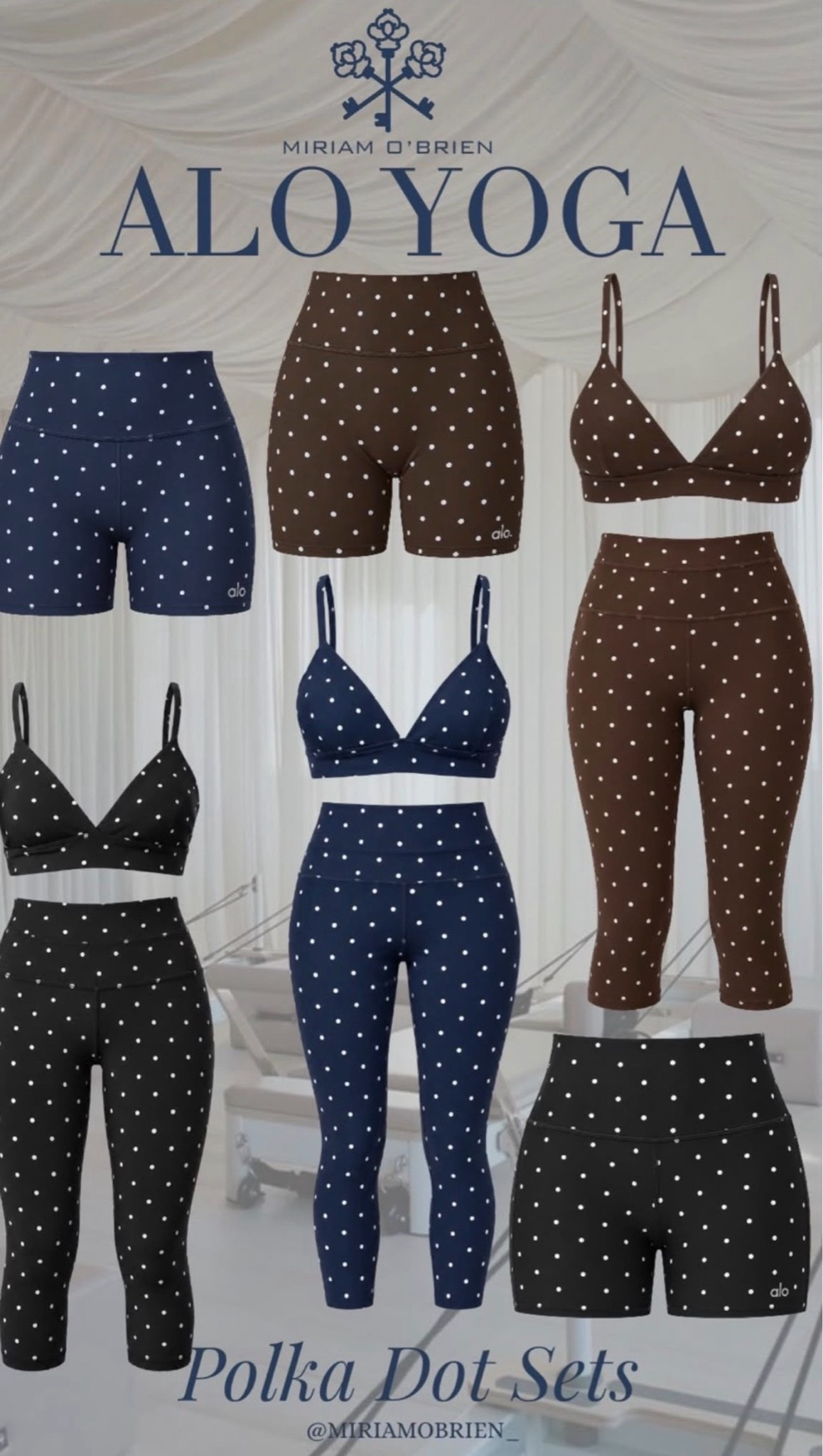 Alo Polka Dot New Arrivals 

Follow me @miriamobrien on IG and TikTok 

#alo#active#workoutoutfits

#LTKfitnessgoals #LTKActive #LTKootd